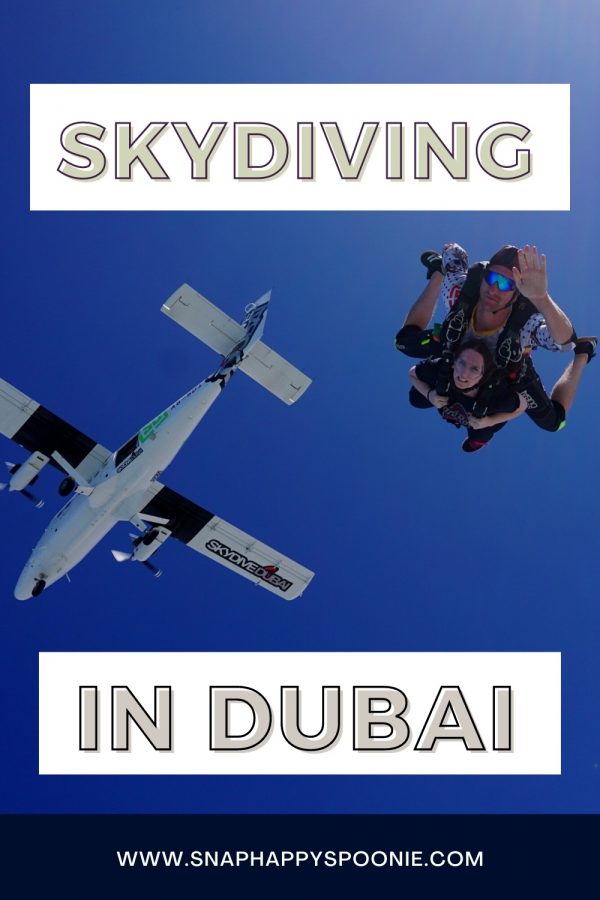 Skydiving in Dubai Pinterest Pin (1)
