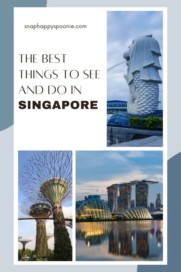 The best things to do in Singapore Pinterest Pin