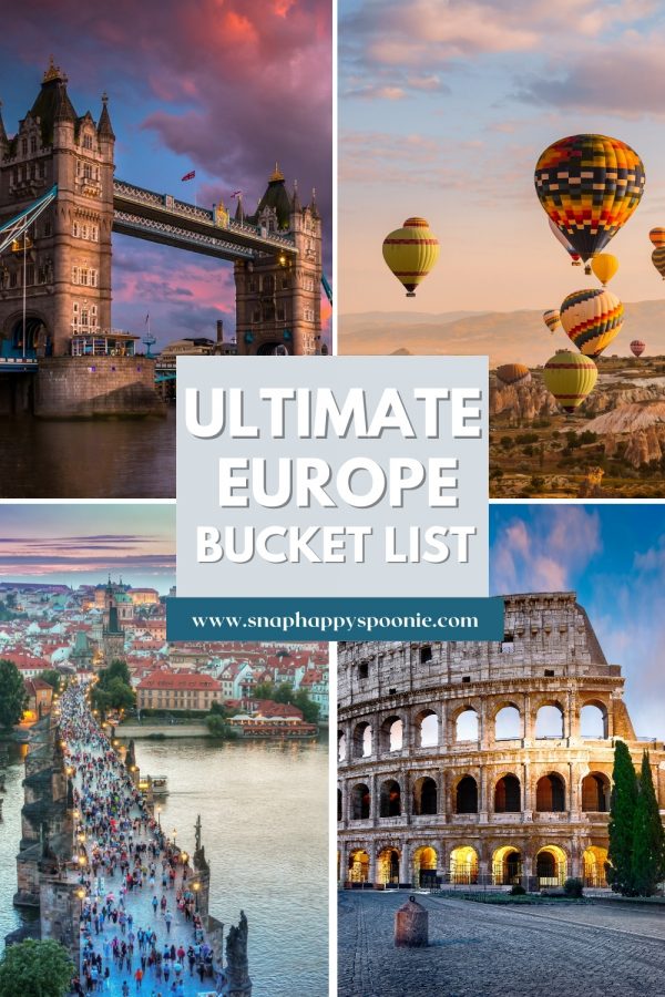 European Bucket list Pinterest Pin