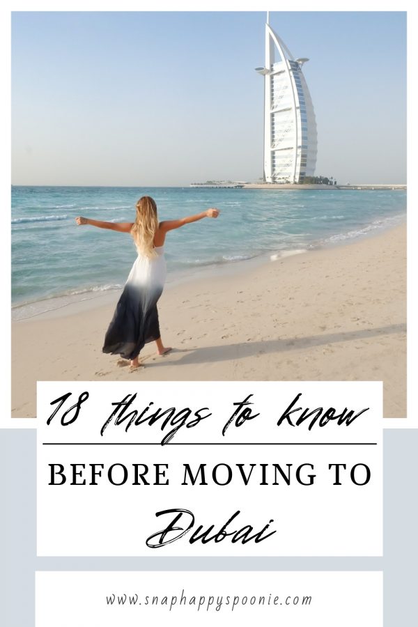 Things to know before moving to Dubai Pin
