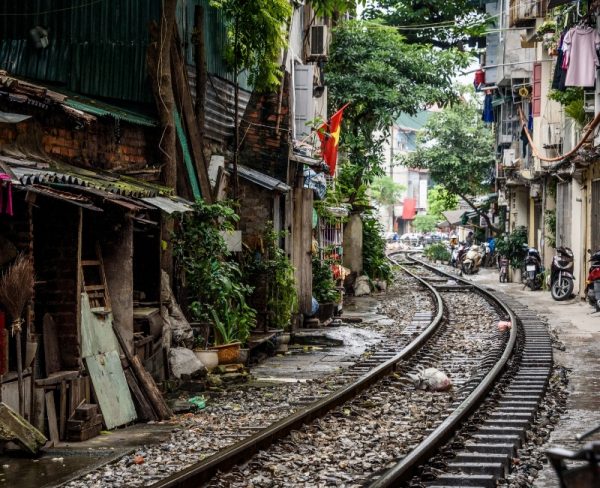 1-day Hanoi itinerary: Train Street Hanoi