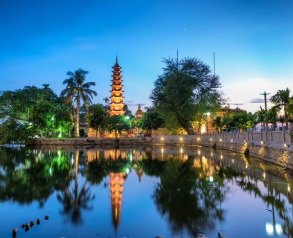 1-day Hanoi itinerary: Tran Quoc Pagoda
