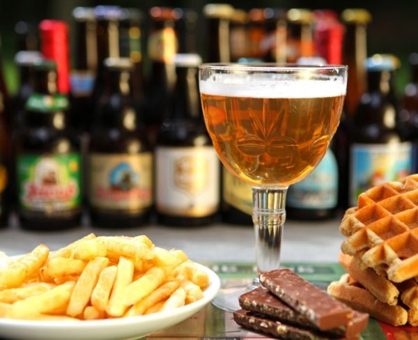 One day in Brussels:Belgian beer, frites and waffles
