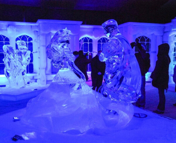 Belgium in Winter: Bruges ice sculpture festival