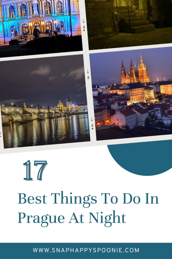 17 things to do in Prague at night Pinterest Pin 