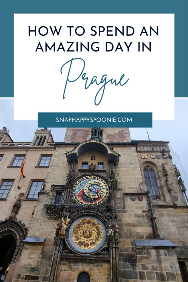 How to spend one day in Prague Pinterest Pin
