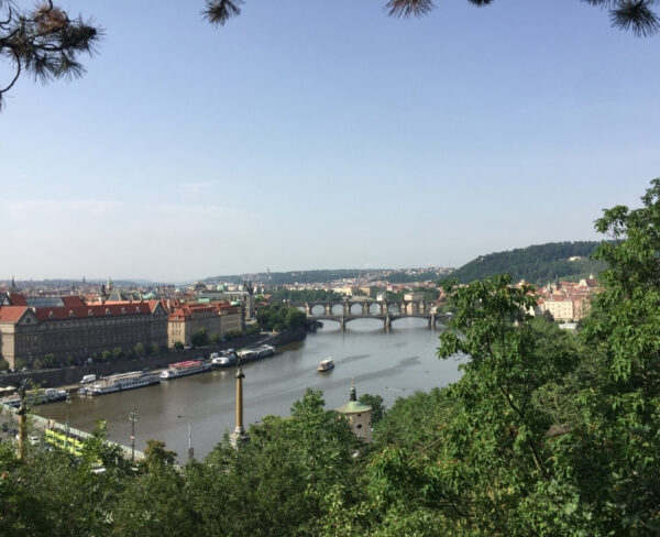 Views from Letna Park Prague