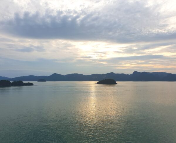 Sunset view from Langkawi island