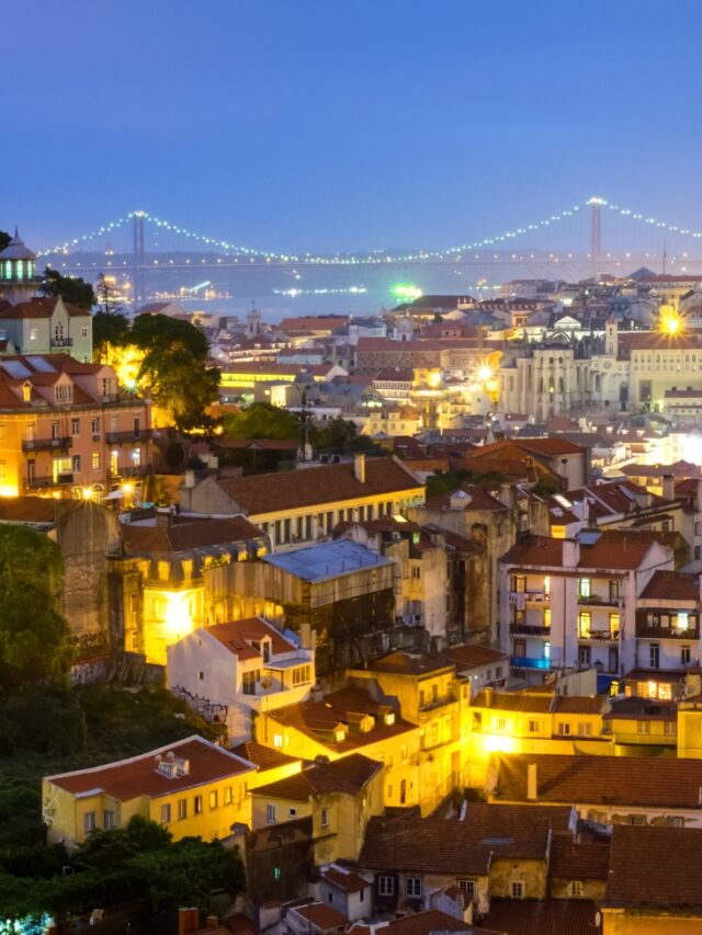 Lisbon at night featured image